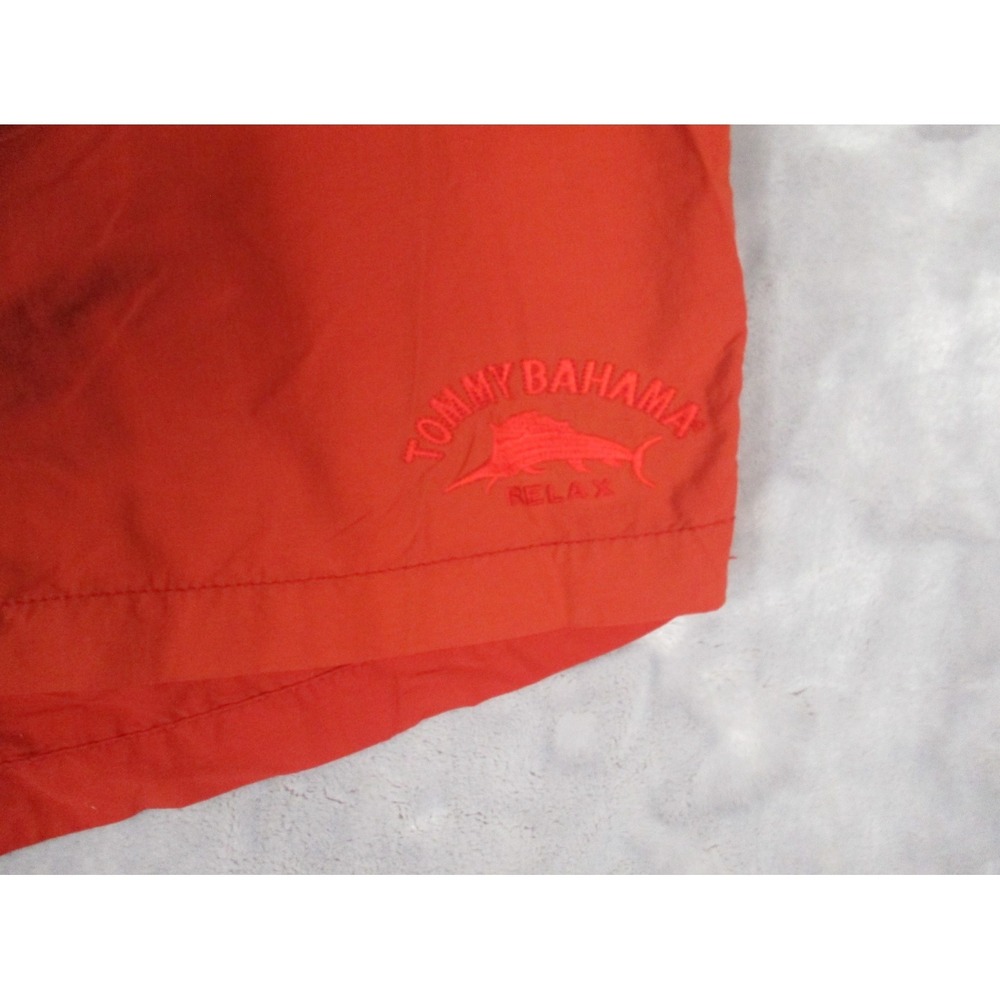 Tommy Bahama Relax Mens XXL Orange Cargo‎ Swim Trunks Board Shorts Mesh Lined - Picture 9 of 12